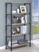 Analiese 63-inch 4-shelf Bookshelf Grey Driftwood