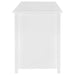 Dylan 60-inch 4-drawer Lift Top Office Desk White High Gloss