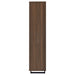Maddox 71-inch 3-shelf Cabinet Bookcase Walnut
