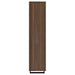 Maddox 71-inch 3-shelf Cabinet Bookcase Walnut