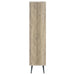 Maeve 70-inch 3-shelf Bookcase with Drawers Distressed Pine