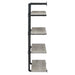 Elmcrest 24-inch 4-shelf Wall Bookshelf Grey Driftwood