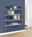 Elmcrest 39-inch 4-shelf Wall Bookshelf Grey Driftwood