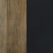 Rito 4-tier Multi-Display Shelf Rustic Brown and Black