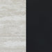 Pinckard 69-inch 4-shelf Bookshelf Grey Stone and Black