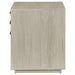 Loomis 3-drawer Home Office File Cabinet Whitewashed Grey