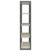 Loomis 72-inch 4-shelf Bookshelf Whitewashed Grey