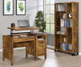 Delwin 47-inch 2-drawer Lift Top Computer Desk Rustic Nutmeg