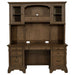 Hartshill 66-inch 5-drawer Credenza with Hutch Burnished Oak