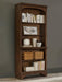 Hartshill 78-inch 5-shelf Bookcase Burnished Oak