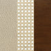 Rayo Rattan Cane Back Accent Chair with Padded Seat Camel