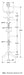 Achelle 11 Hook Freestanding Coat Rack Hat Hanger Tobacco