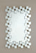 Pamela 32 x 47 Inch Rectangular Frameless Wall Mirror Silver