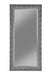 Rollins 32 x 66 Inch Rectangular Floor Mirror Black