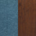 Foster Upholstered Wood Frame Accent Chair Peacock Blue