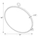 Eulaina 30 x 36 Inch Round Wall Mirror Gold