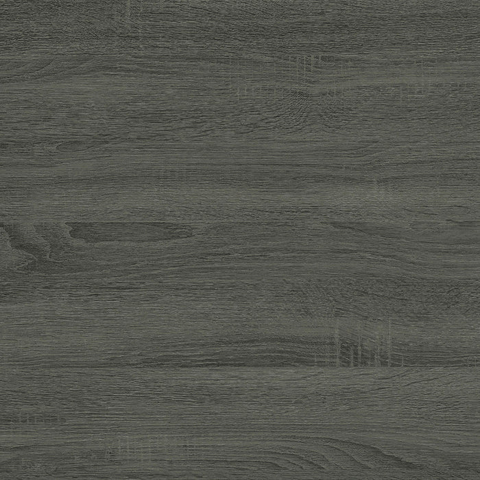 Colby Engineered Wood C-Shaped Side Table Weathered Grey