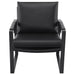 Rosalind Upholstered Track Arm Accent Chair Black