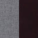 Blanchett Upholstered Bobbin Accent Chair Grey and Black