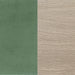 Aloma Upholstered Tufted Armless Accent Chair Green