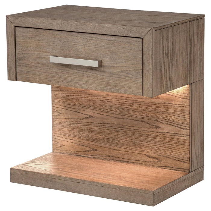 Kenora Nightstand with LED Lighting