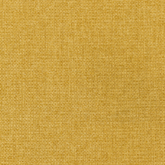 Summer Fabric Upholstered Tufted Accent Bench Mustard Yellow