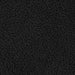 Zena Faux Sheepskin Upholstered Round Ottoman Black