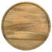 Ixia Round Solid Mango Wood Accent Side Table Natural