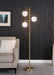 Sena 66-inch Spherical Bulb Tree Metal Floor Lamp Gold