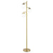 Sena 66-inch Spherical Bulb Tree Metal Floor Lamp Gold