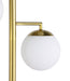 Sena 66-inch Spherical Bulb Tree Metal Floor Lamp Gold