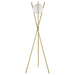 Yamileth 65-inch Spherical Bulb Metal Tripod Floor Lamp Gold