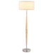 Flanary 58-inch Drum Shade Tapered Floor Lamp Natural