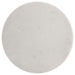 Colette Round Marble Top Side Table White and Dark Grey