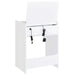 Danbury 3-drawer Makeup Vanity & Stool Set White High Gloss