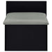 Danbury 3-drawer Makeup Vanity & Stool Set Black High Gloss