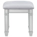 Allora 9-drawer Vanity Set with Lighting Metallic Silver