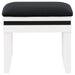 Talei 6-drawer Vanity Set with Lighting Black and White