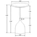 Ophelia Round Marble Top Accent Side Table Black