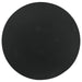 Bryce Round Metal Accent Side Table Rustic Black