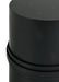 Bryce Round Metal Accent Side Table Rustic Black