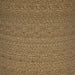 Halden Round Woven Seagrass Accent Side Table Light Brown