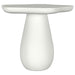 Perth 17-inch Side Table with Cloud-Shaped Top Off White
