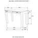 Jamesia 2-drawer Wood Entryway Console Table Warm Chestnut