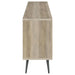 Maeve 2-door Engineered Wood Cabinet Antique Pine and Grey