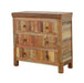 Harper 4-drawer Solid Reclaimed Wood Accent Cabinet Brown