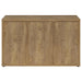 Pepita 3-door Engineered Wood Accent Cabinet Mango Brown