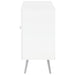 Nieta 2-door Engineered Wood Accent Cabinet White High Gloss