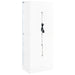 Cabra 4-door LED Curio Display Cabinet White High Gloss