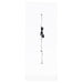 Cabra 4-door LED Curio Display Cabinet White High Gloss